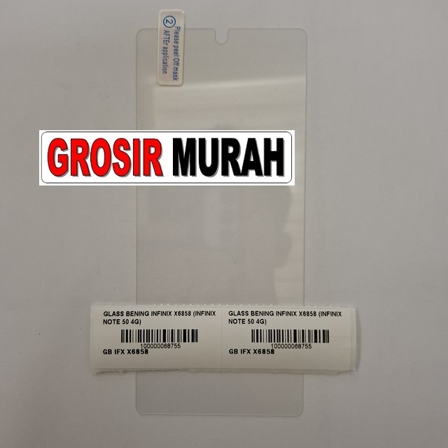 Glass Bening Infinix X6858 Note 50 4G