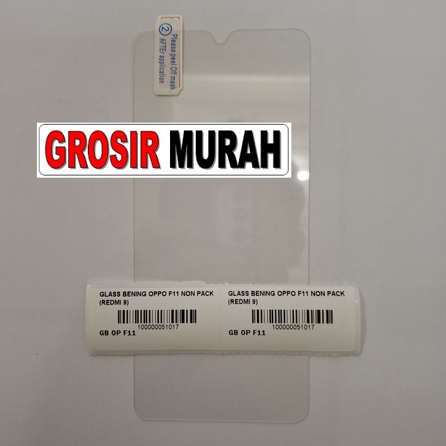 Glass Bening Oppo F11 Redmi 9