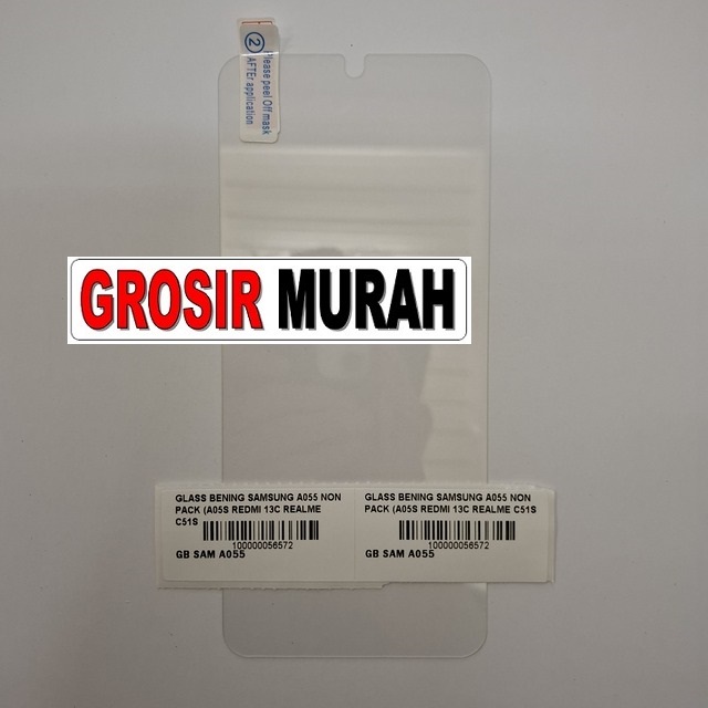Glass Bening Samsung A055 A05S Redmi 13C Realme C51S Note 50 Poco C65