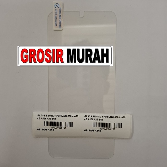 Glass Bening Samsung A165 Non Pack (a16 4g A166 A16 5g)
