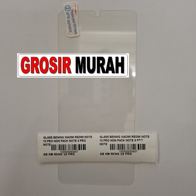 Glass Bening Redmi Note 10 Pro Note 9 Pro Note 11 Pro F4 5G F4 Pro Realme 10 Pro 5G