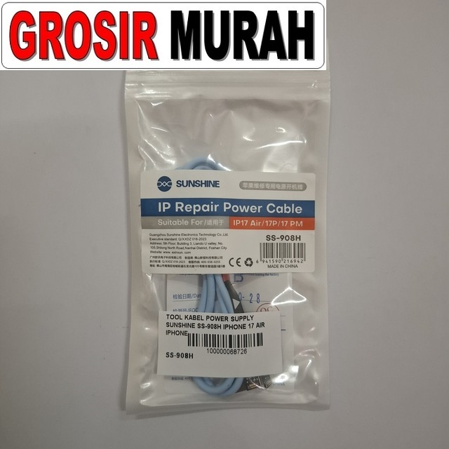 Kabel Power Supply Sunshine SS-908H iPhone 17 Series