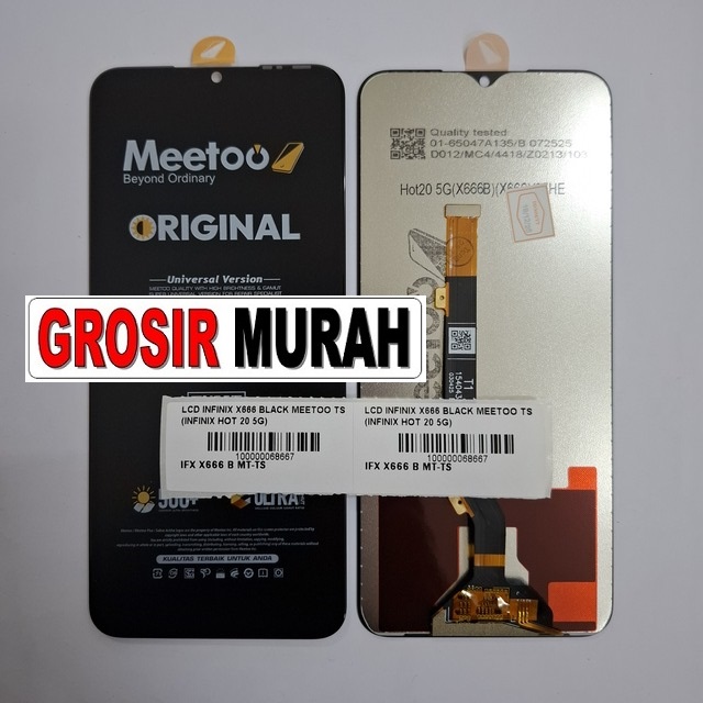 LCD Infinix X666 Meetoo Hot 20 5G Black