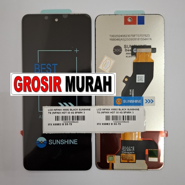 LCD Infinix X6882 Sunshine Hot 50 4G Spark 30 KL6