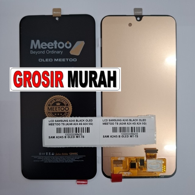 LCD Samsung A245 OLED Meetoo kompatibel A246 A24 4G A24 5G