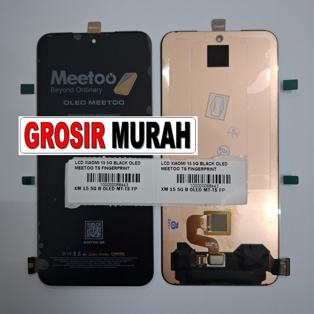 LCD Xiaomi 15 5G OLED Meetoo Fingerprint Black
