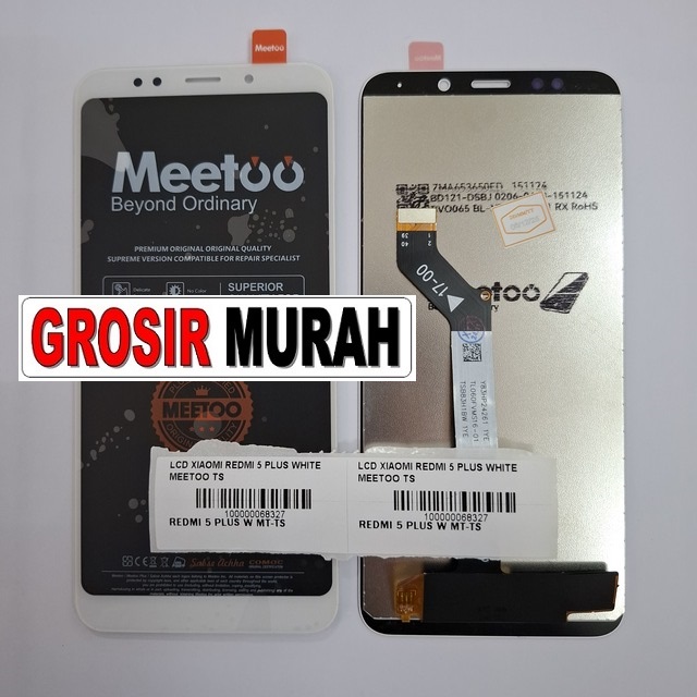 LCD Xiaomi Redmi 5 Plus Meetoo White