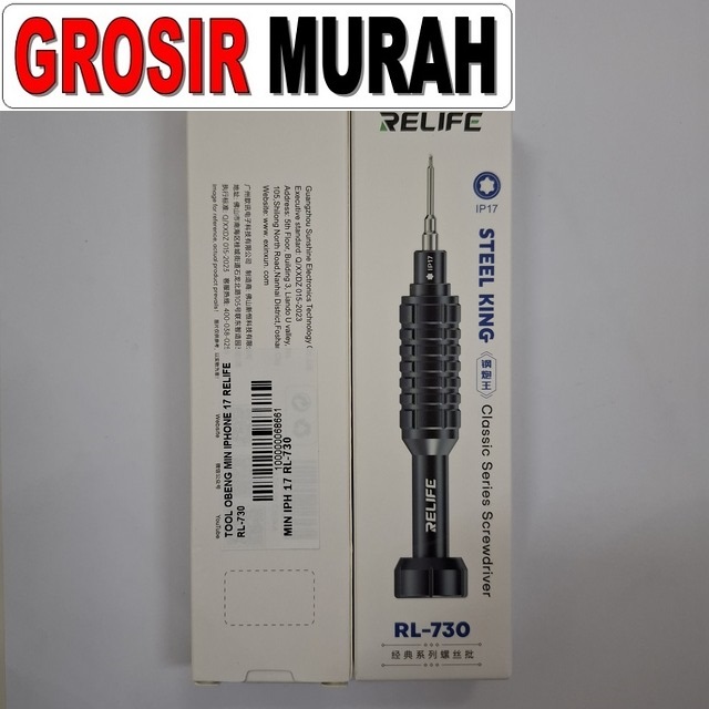 Tool Obeng Min Iphone 17 Relife Rl-730