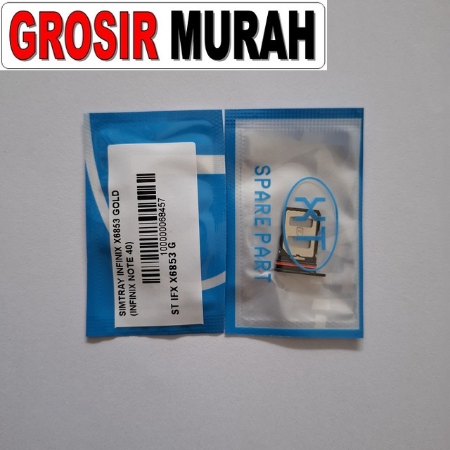 Simtray Infinix X6853 Gold untuk Infinix Note 40