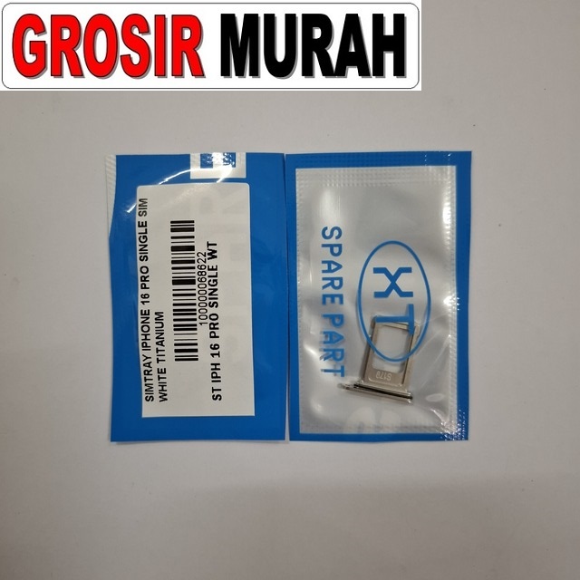 Simtray iPhone 16 Pro Single SIM White Titanium