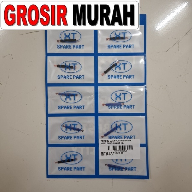 Tombol Luar Volume Infinix X6725 Blue (smart 10)