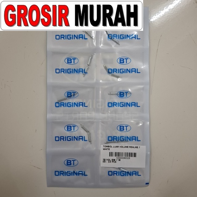 Tombol Luar Volume Realme 7 White