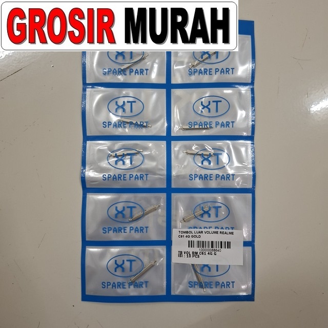 Tombol Luar Volume Realme C61 4G Gold