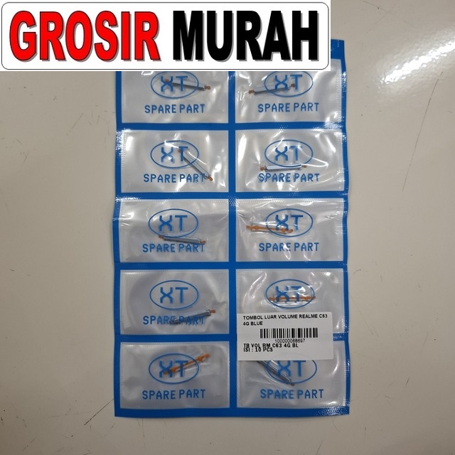 Tombol Luar Volume Realme C63 4G Blue