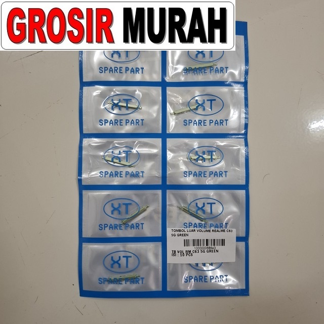 Tombol Luar Volume Realme C63 5G Green