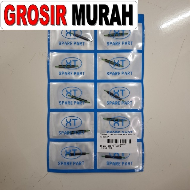 Tombol Luar Volume Realme C71 4G Black