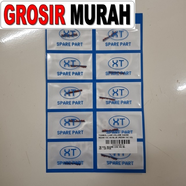 Tombol Luar Volume Xiaomi Redmi 15C Blue