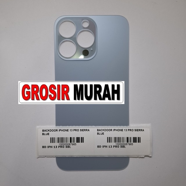 Backdoor iPhone 13 Pro Sierra Blue sparepart housing belakang