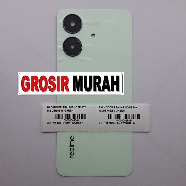 Backdoor Realme Note 60X Wilderness Green