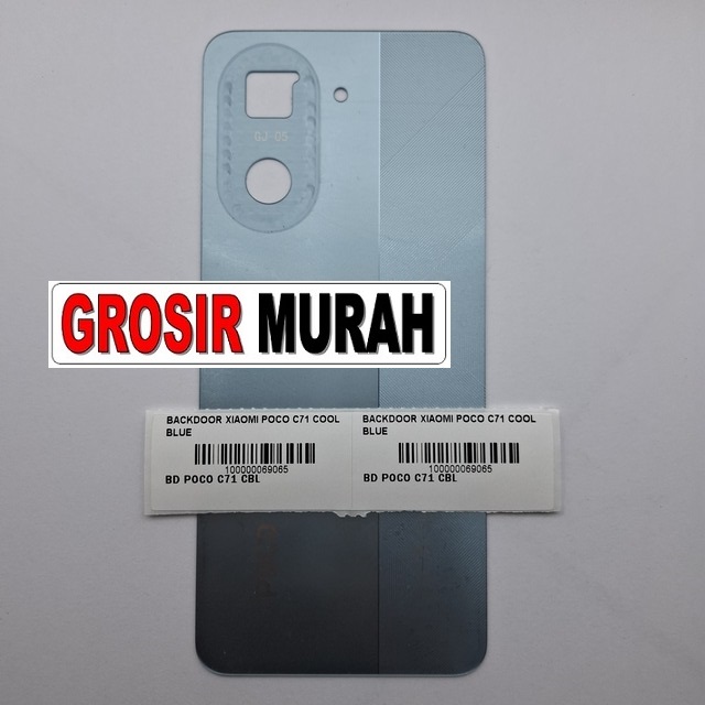Backdoor Xiaomi Poco C71 Cool Blue