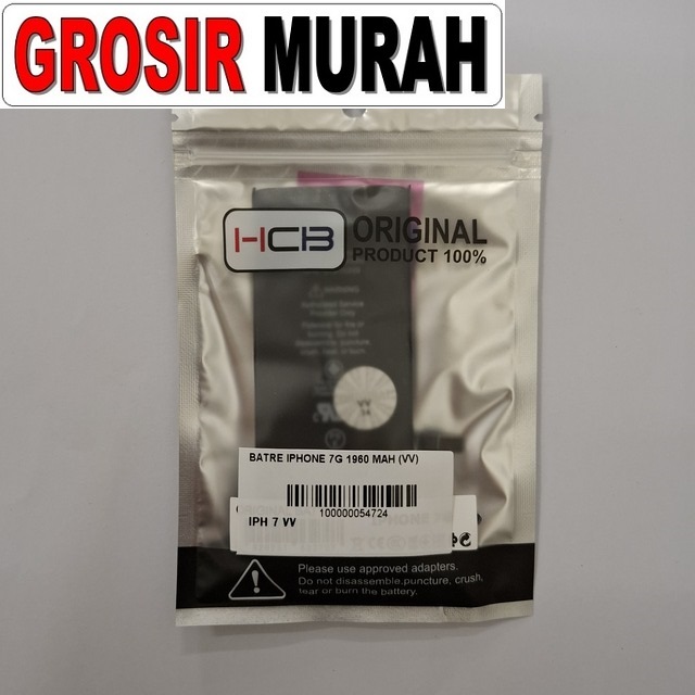 Batre iPhone 7G 1960 mAh VV
