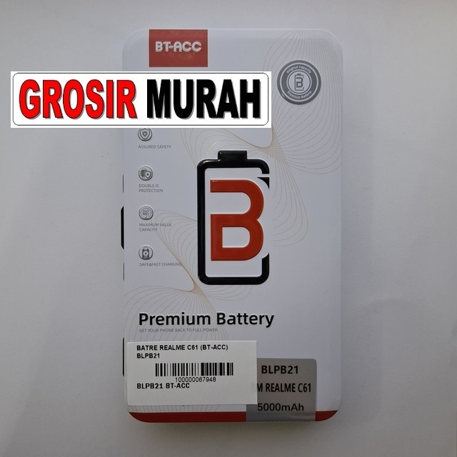 Batre Realme C61 BLPB21 BT-ACC
