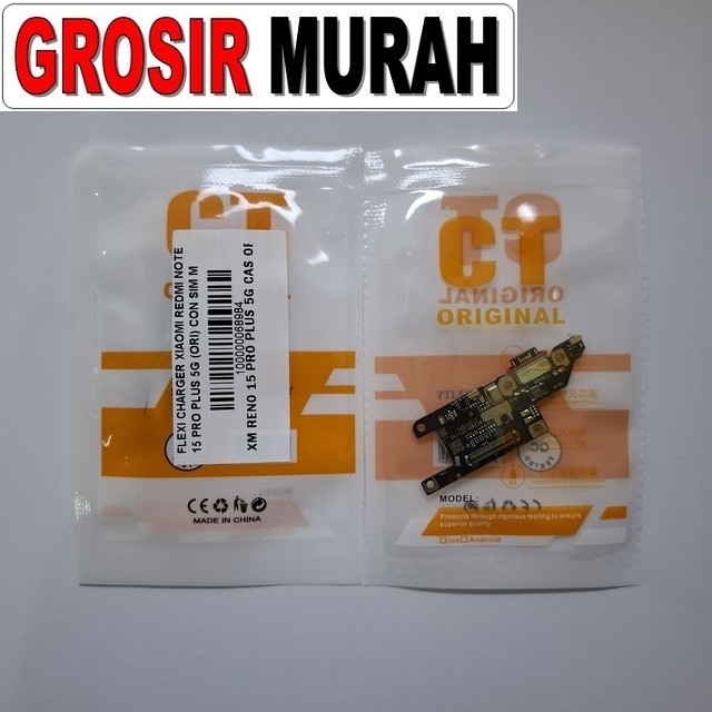 Flexi Charger Redmi Note 15 Pro Plus 5G Ori Con SIM Mic