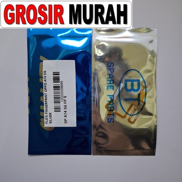 Flexi Fingerprint Oppo A74 5G Silver