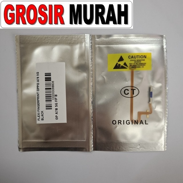 Flexi Fingerprint Oppo A78 5g Black