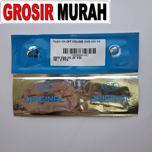 Flexi On Off Volume Vivo X50 5G