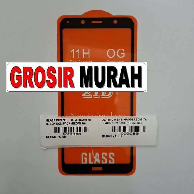Glass Dimensi Xiaomi Redmi 7A Redmi 6A