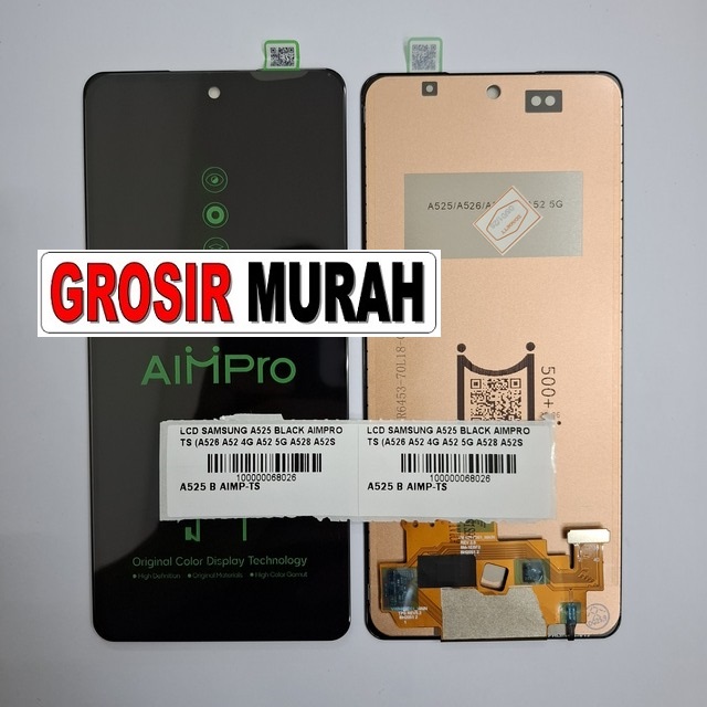 LCD Samsung A525 Aimpro Black A52 4G A52 5G A52S