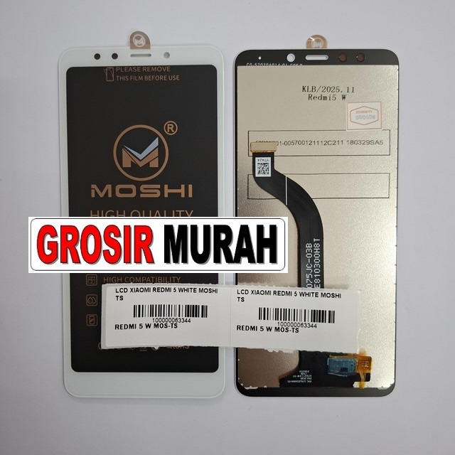 LCD Xiaomi Redmi 5 Moshi White