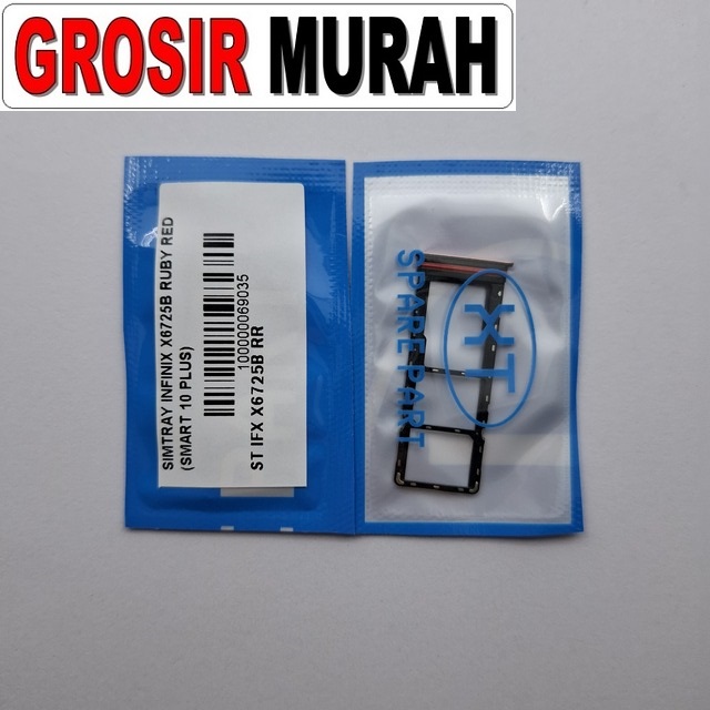 Simtray Infinix X6725b Ruby Red (smart 10 Plus)