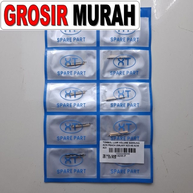 Tombol Luar Volume Samsung A235 Galaxy A23 Peach