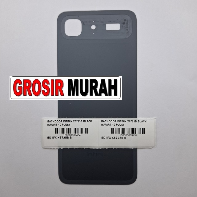 Backdoor Infinix X6725B Smart 10 Plus Black