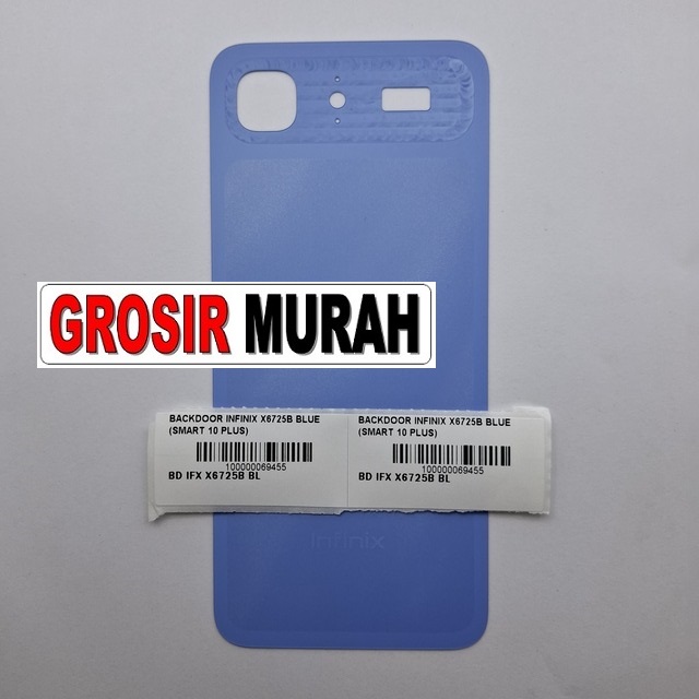 Backdoor Infinix X6725B Smart 10 Plus Blue