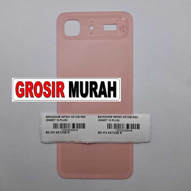 Backdoor Infinix X6725B Smart 10 Plus Red
