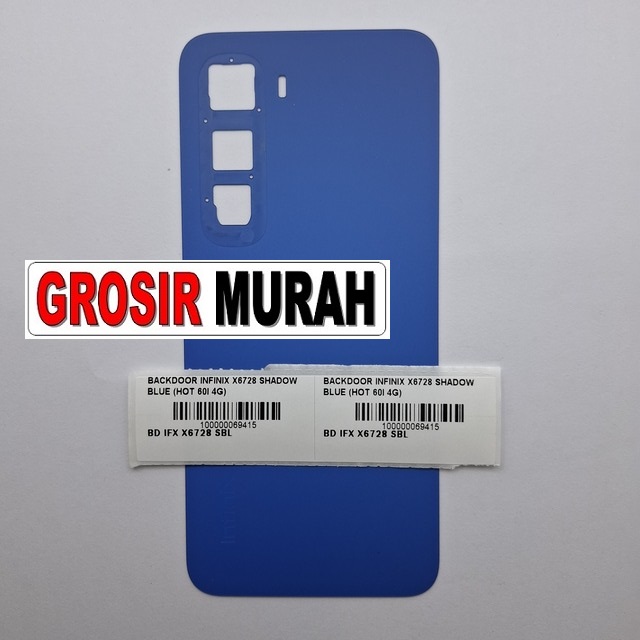 Backdoor Infinix X6728 Shadow Blue (hot 60i 4g)