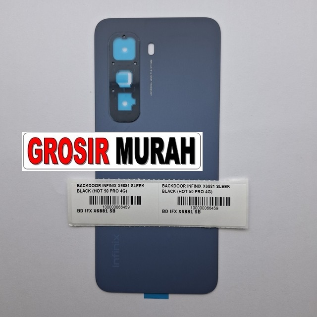 Backdoor Infinix X6881 Sleek Black (hot 50 Pro 4g)