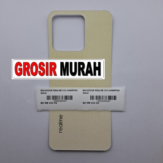 Backdoor Realme C53 Champion Gold