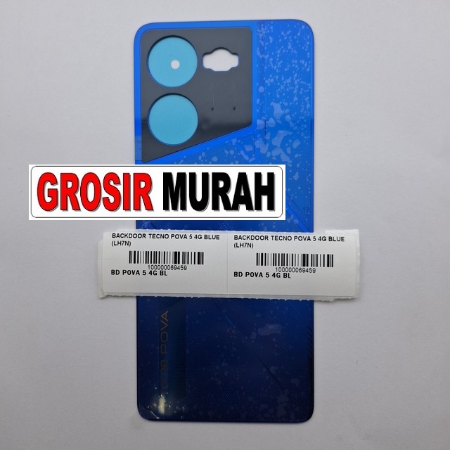 Backdoor Tecno Pova 5 4G Blue LH7N