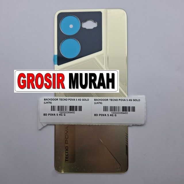 Backdoor Tecno Pova 5 4G Gold LH7N