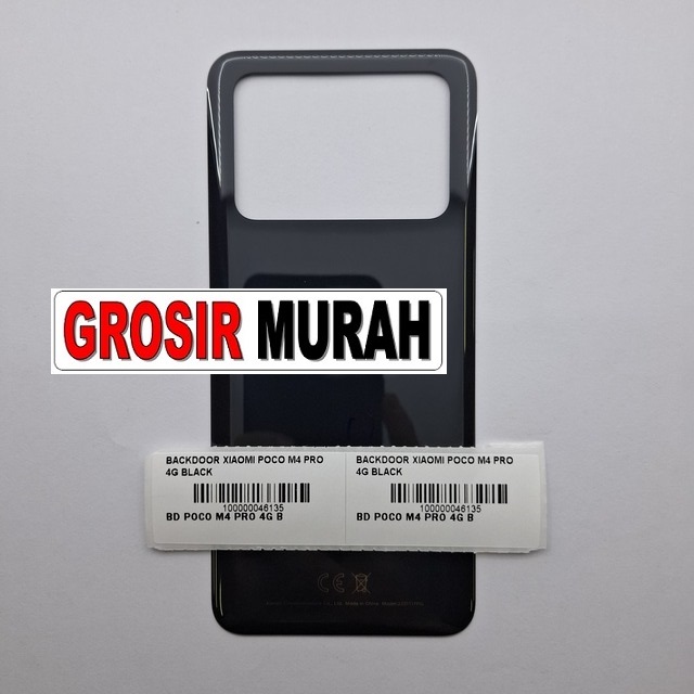 Backdoor Xiaomi Poco M4 Pro 4g Black