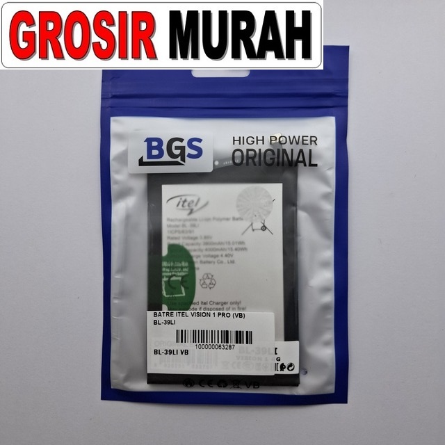 Batre Itel Vision 1 Pro VB BL-39Li