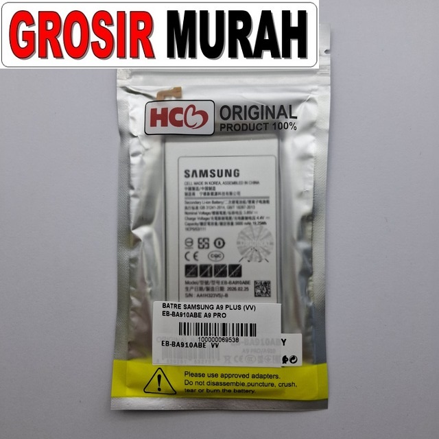 Batre Samsung A9 Plus VV EB-BA910ABE A9 Pro