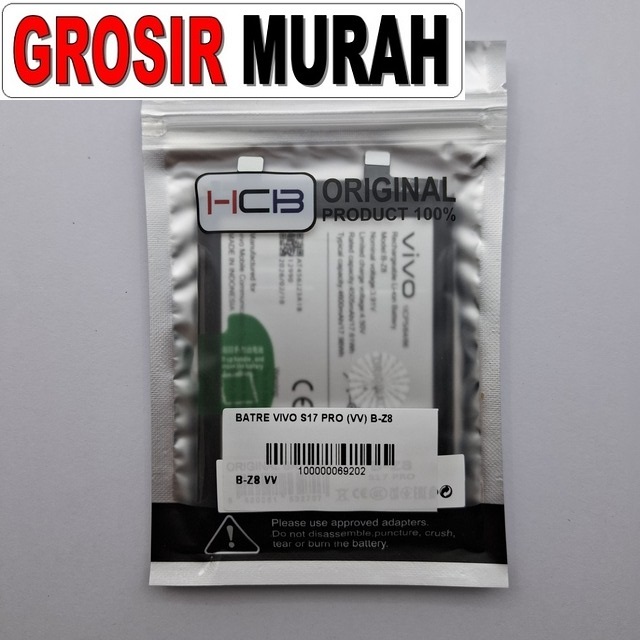 Batre Vivo S17 Pro B-Z8 VV