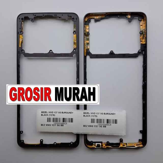 Bezel Vivo Y27 5g Burgundy Black (y27s)