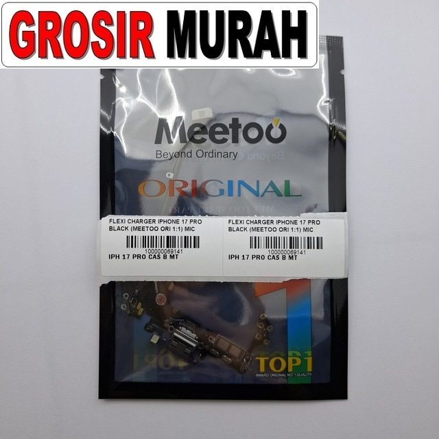 Flexi Charger iPhone 17 Pro Meetoo Black