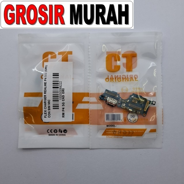 Flexi Charger Realme P4 5G Ori Con SIM Mic